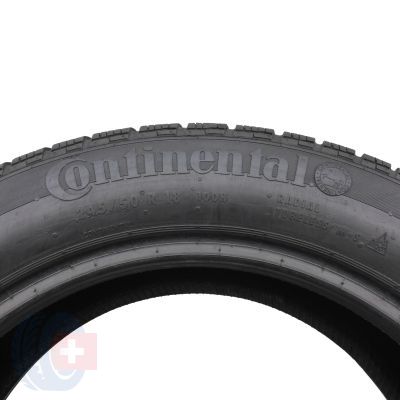 7. Opony 245/50 R18 2x CONTINENTAL 100H ContiWinterContact TS810S BMW RSC zimowe 7,8mm 2021 Jak Nowe