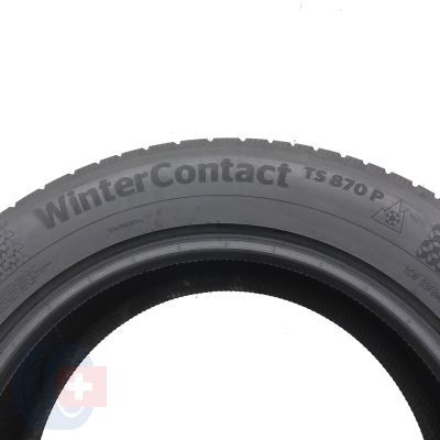 7. Opony 235/60 R18 2x CONTINENTAL 107V XL WinterContact TS870P Zimowe 2024 6,8mm
