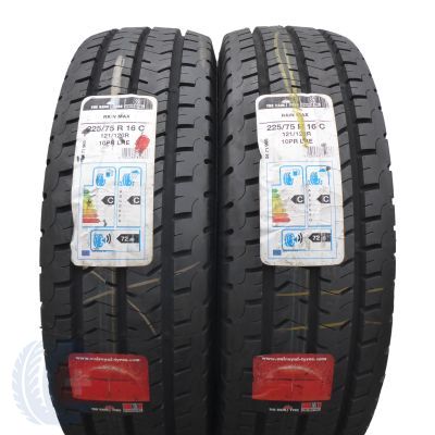 2 x UNIROYAL 225/75 R16C 121-120R Rain Max Lato 2016/17 Jak Nowe