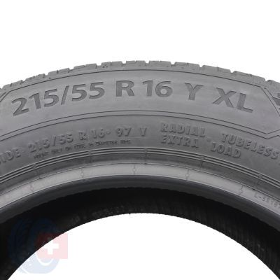5. Opony 215/55 R16 2x BARUM 97Y XL Bravuris 5 Letnie 2021 Jak Nowe