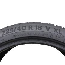 5. 2 x CONTINENTAL 225/40 R18 92V XL WinterContact TS870P Zima 2021 7-8mm Jak Nowe