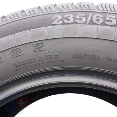 6. Opony 235/65 R16C 2x CONTINENTAL 118/116R VancoFourSeason 2 Wielosezonowe 2016 8,2mm