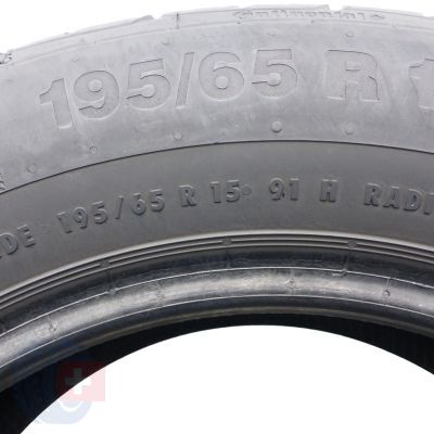 4. 2 x CONTINENTAL 195/65 R15 91H ContiPremiumContact 5 Lato 7-7,5mm 2016/17 Jak Nowe