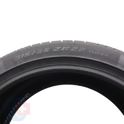 6. Opony 315/35 ZR22 2x PIRELLI 111Y XL P Zero NC0 Letnie 2024 5,7mm