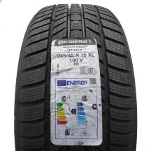 Opona 245/45 R18 1x CONTINENTAL 100V XL WinterContact TS 870 P Zimowe 2022 Jak Nowa 