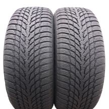 4. 4 x NOKIAN 215/55 R17 98H XL WR Snowproof 2020/21 Zima 7-7,5mm Jak Nowe