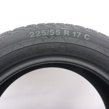 8. Opony 225/55 R17C 4x CONTINENTAL 109/107T VancoWinter 2 Zimowe 2018 6,8mm