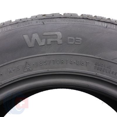7. Opony 185/70 R14 4x NOKIAN 88T WR D3 Zimowe 2018 Nieużywane