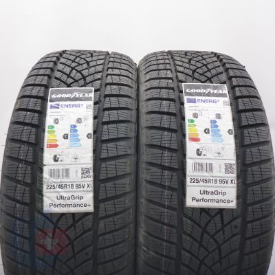 3. Opony 225/45 R18 4x GOODYEAR 95V XL UltraGrip Performance+ Zimowe 2022 Nieużywane 