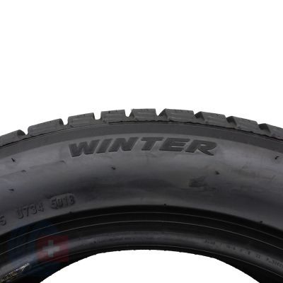 8. 4 x PIRELLI 225/55 R18 98H Sottozero 3 Winter 2018/19 Zima 7-7,2mm Jak Nowe