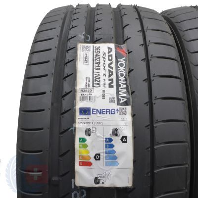 2. Opony 265/40 ZR19 2x YOKOHAMA 102Y XL Advan Sport V105 Letnie 2021 Jak Nowe