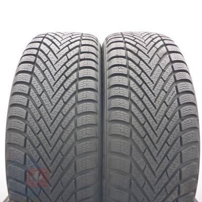 Opony 205/55 R16 2x PIRELLI 91T Winter Cinturato Zimowe 2020 Jak Nowe 8mm