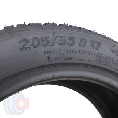 3. 1 x MICHELIN 205/55 R17 91H Alpin 5 ZP Zima 2019 Jak Nowa 8mm