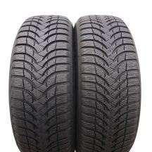 Opony 185/65 R15 2x MICHELIN 88T Alpin A4 Zimowe 2018 Jak Nowe 7,2-8,2mm