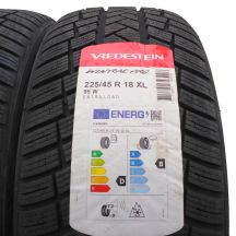 2. 2 x VREDESTEIN 225/45 R18 95W XL Wintrac Pro Zima 2022 Jak Nowe