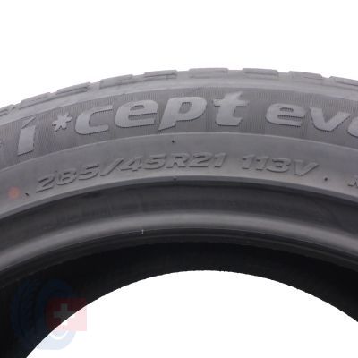 5. 2 x HANKOOK 285/45 R21 113V XL Winter I cept evo 2 SUV W320A AO Zima 7mm 2021 Jak Nowe