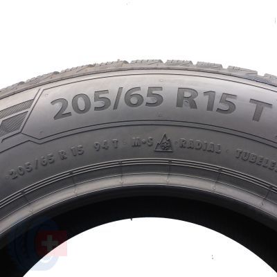 5. Opony 205/65 R15 2x BARUM 94T Polaris 5 Zimowe 2018 Jak Nowe
