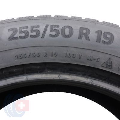 3. Opona 255/50 R19 1x CONTINENTAL 103T WinterContact TS870P Seal zimowa 8mm 2023