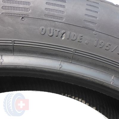 9. 2 x CONTINENTAL 195/55 R20 95H XL ContiEcoContact 5 Lato 2022 6,8mm