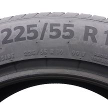 3. 1 x CONTINENTAL 225/55 R19 99V PremiumContact 6 Lato 2019 Jak Nowa