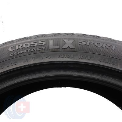 3. Opona 265/40 R22 1x CONTINENTAL 106Y Cross Contact LX Sport J LR Letnia  XL M+S 2019 Jak Nowa 
