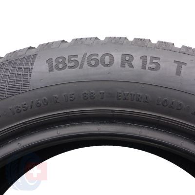 3. 1 x CONTINENTAL 185/60 R15 88T XL WinterContact TS860 Zima 2018 5,8mm