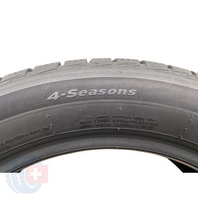 7. 2 x HANKOOK 205/55 R17 91V Kinergy 4S H740 Wielosezon 2019, 2022 6,8-7,2mm