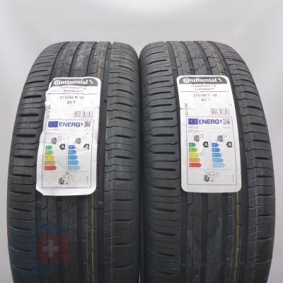 Opony 215/50 R19 2x CONTINENTAL 93T EcoContact 6 SEAL Letnie 2023  Opony 215/50 R19 2x CONTINENTAL 93T EcoContact 6 SEAL Letnie 2023