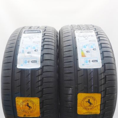 Opony 235/45 R17 2x CONTINENTAL 97Y XL PremiumContact 6 Letnie 2020 Nieużywane 