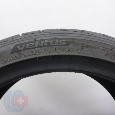6. Opony 265/35 R19 2x HANKOOK 98Y XL Ventus S1 evo Z K129 Letnie 2022 Nieużywane