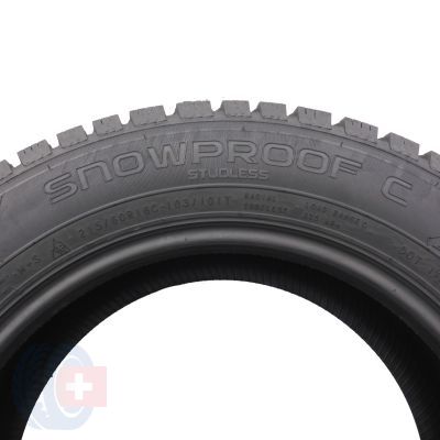 5. Opony 215/60 R16C 4x NOKIAN 103/101T Snowproof C Zimowe 2022 Jak Nowe Nieużywane