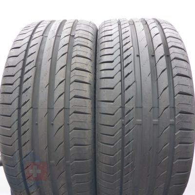 Opony 225/40 R18 2x CONTINENTAL 92W XL ContiSportContact5 RunFlat Letnie 2018 Nieużywane