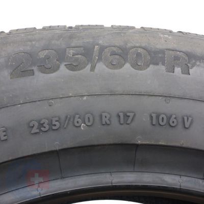 5. 2 x CONTINENTAL 235/60 R17 106V XL WinterContact TS850P Zima 2020 Jak Nowe