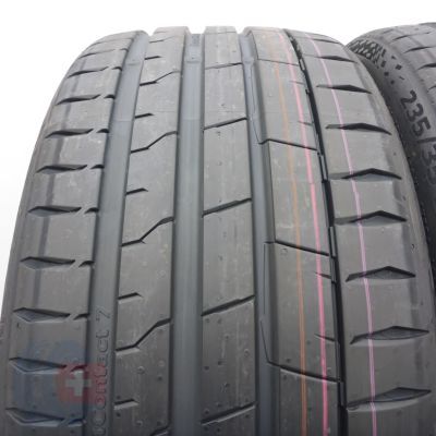 2. Opony 235/35 ZR20 2x CONTINENTAL 92Y XL SportContact 7 Letnie 2025 Jak Nowe