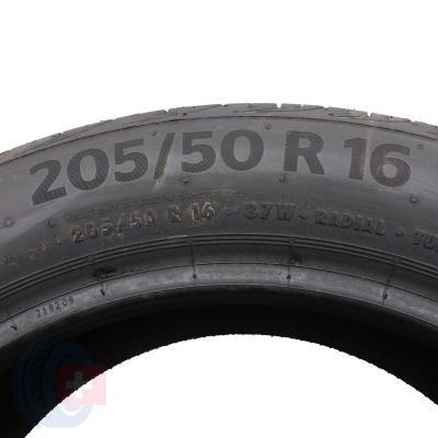 5. 2 x CONTINENTAL 205/50 R16 87W PremiumContact 6 Lato 2020 Jak Nowe