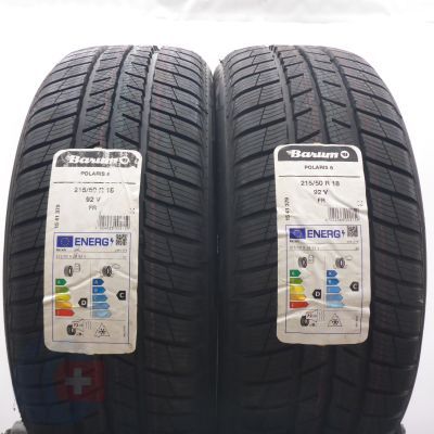 Opony 215/50 R18 2x BARUM 92V Polaris 5 Zimowe 2024 