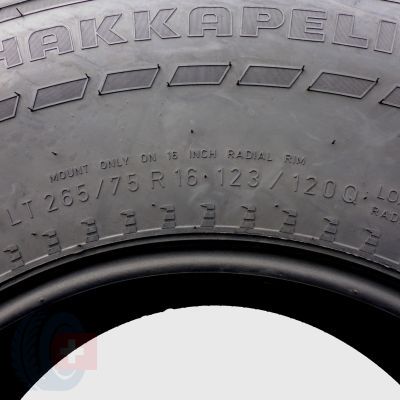 7. Opony 265/75 R16 4x NOKIAN 123/120Q Hakkapelita LT 2 Zimowe 2017 NIeużywane 