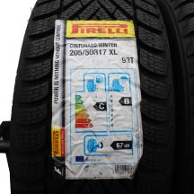 3. Opony 205/50 R17 4x PIRELLI 93T XL Cinturato P7 Zimowe 2018 Jak Nowe Nieużywane