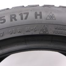 2. Opona 225/45 R17 1x CONTINENTAL 91H WinterContact TS870 Zimowa 2023 Jak Nowa 8,2mm