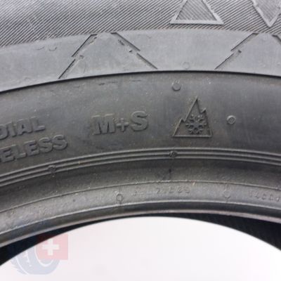 2. Opony 225/55 R17C 4x CONTINENTAL 109/107T VancoWinter 2 Zimowe 2018 6,8mm