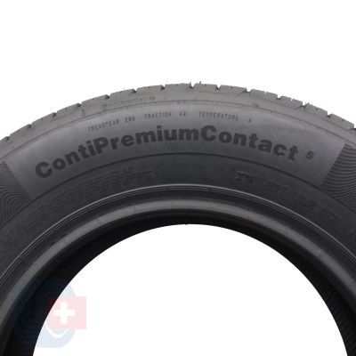 5. Opony 185/70 R14 2x CONTINENTAL 88H ContiPremiumContact 5 Letnie 2022 Jak Nowe