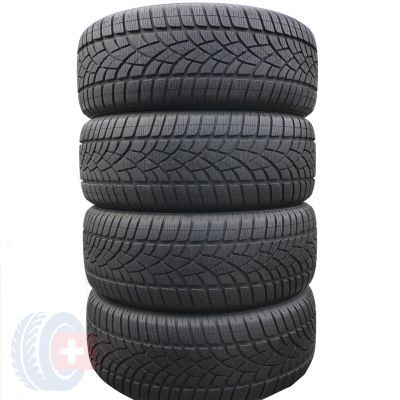 4 x DUNLOP 255/45 R20 101 XL A0 SP Winter Sport 3D Zima 2022 Jak Nowe 7,2-7,5mm 