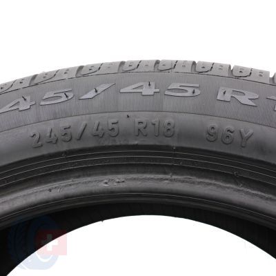 4. Opony 245/45 R18 2x PIRELLI 96Y Cinturato P7 RunFlat BMW Letnie 2019 6,8-7,2mm