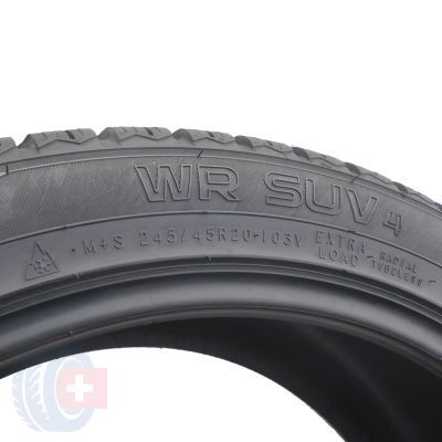 4. 1 x NOKIAN 245/45 R20 103V XL WR SUV 4 Zima 2021 7,8mm