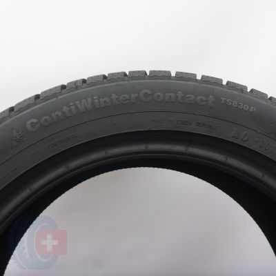 8. Opony 225/50 R18 4x CONTINENTAL 99H XL AO ContiWinterContact TS830P Zimowe 2022, 2023 8,2-8,6mm