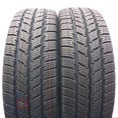 4. Opony 215/75 R16C 4x CONTINENTAL 116/114R VanContact Winter Zimowe 2024 Jak Nowe