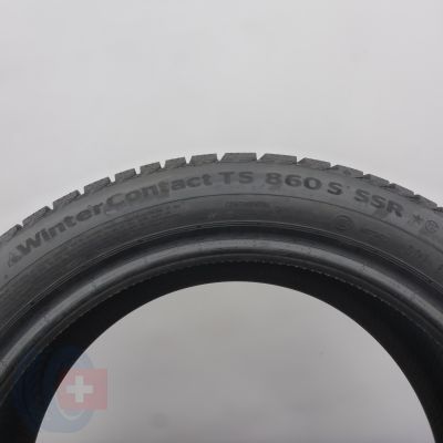 9. Opony 225/45 R17 4x CONTINENTAL 91H WinterContact TS860S RunFlat BMW Zimowe 2022 Jak Nowe Nieużywane 