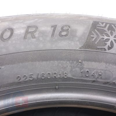 6. 4 x MICHELIN 225/60 R18 104H XL Pilot Alpin 5 SUV Zima 2019/21 Jak Nowe