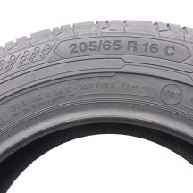 4. Opony 205/65 R16C 2x CONTINENTAL 107/105T ContiVanContact 200 Letnie 2016 Nieużywane 