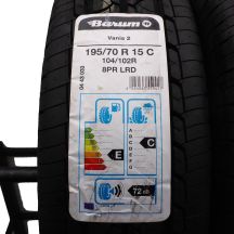 2. 2 x BARUM 195/70 R15C 104/102R Vanis 2 Lato 2019/21 Jak Nowe